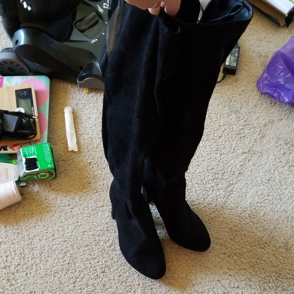 Knee high boots